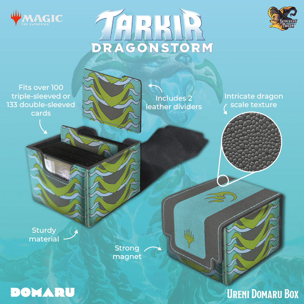 Gatherers Tavern Tarkir Dragonstorm Domaru Box - Ureni - A Muse N Games